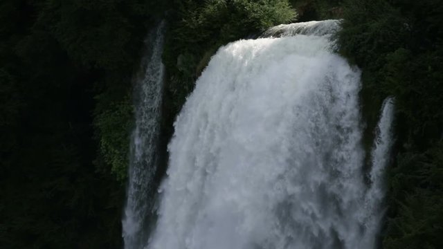 Cascata Delle Marmore waterfalls in Terni, Umbria, Italy