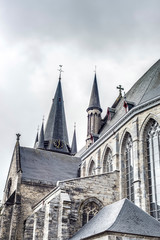 Fototapeta na wymiar Saint-Jacques church in Tournai, Belgium.