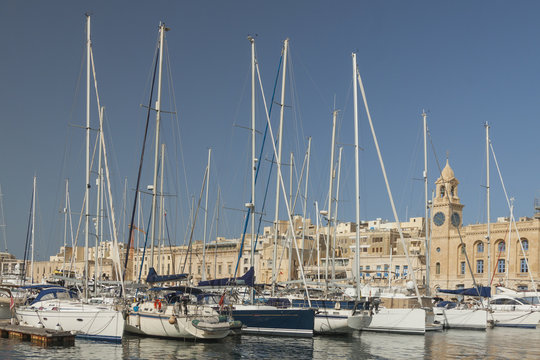 Malta, Vittoriosa, Birgu, Marina