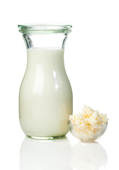 Milk kefir grains. milk kefir, or búlgaros, is a fermented milk drink that originated in the Caucasus Mountains made with kefir "grains", a yeast/bacterial fermentation starter.
