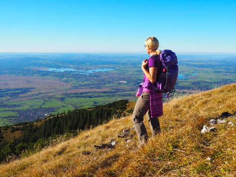 Herrliche Blicke vom Heimgarten