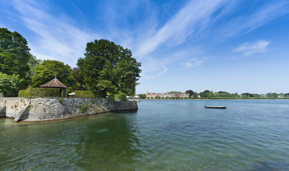 Fototapeta na wymiar The Lake Constance near Constance - Baden-Wuerttemberg, Germany, Europe