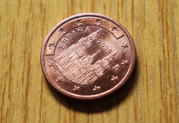 Céntimos de euro. 