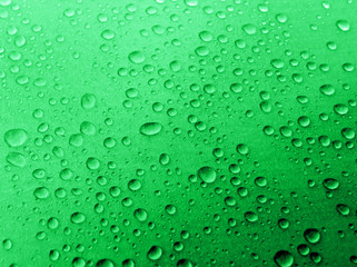Plakat abstract background with water drops