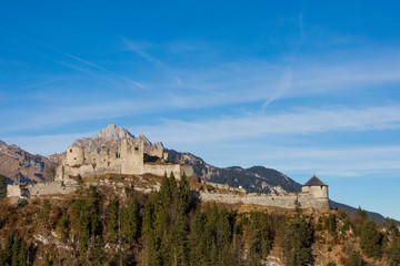 Fototapeta na wymiar Ehrenberg Castle in Austria