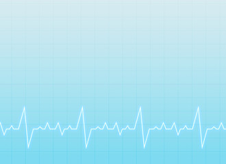 medical and healthcare background with electrocardiogram