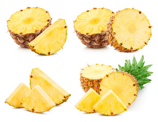 pineapple isolated on white