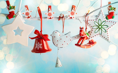 Christmas hanging decorations