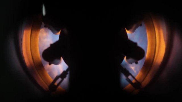 Working turbine inside