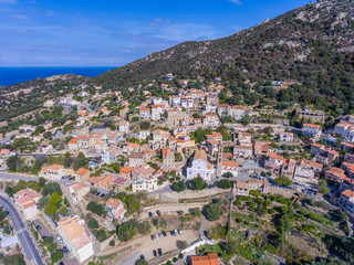 Fototapeta na wymiar Lumio in der Balagne auf Korsika