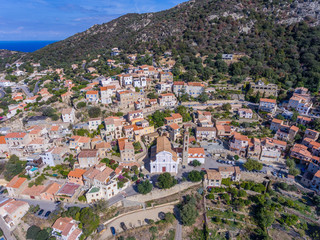 Fototapeta na wymiar Lumio in der Balagne auf Korsika