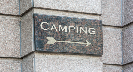 Schild 204 - Camping