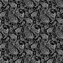 Paisley seamless background.