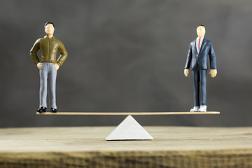  Businessmen Balance Concept