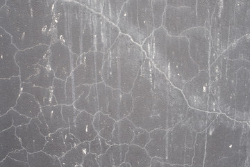 Abstrakter Hintergrund Wand grau und Risse weiß