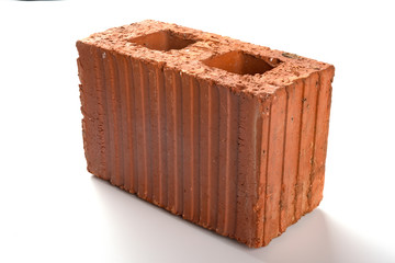 brick on a white background