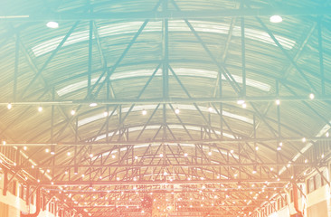 de focused bokeh light, abstract background at night