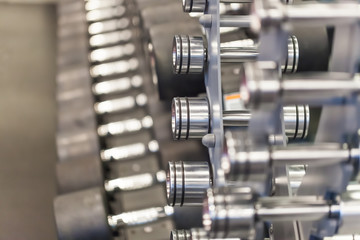 Fototapeta premium dumbbells in the fitness club