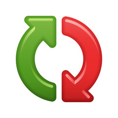 Trade Arrows - Novo Icons. A professional, pixel-aligned icon designed on a 64 x 64 pixel.  