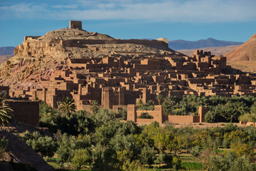 Fototapeta na wymiar Morocco Ait Ben Haddou town world heritage