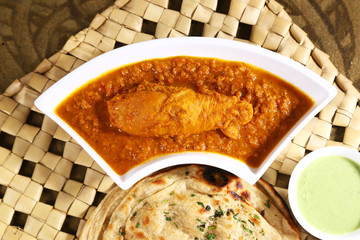 Masala Tawa Chaap or Soya Chaap, Indian Dish