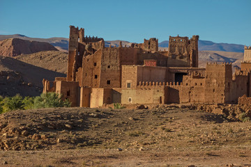 Morocco Ait Ben Haddou town world heritage
