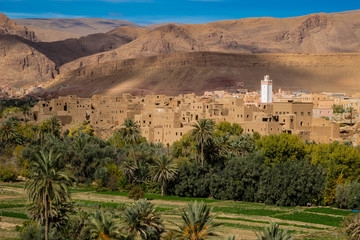 Fototapeta na wymiar Morocco dades valley Tinghir