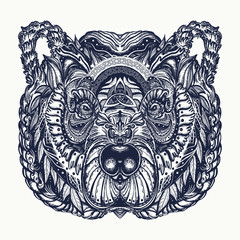 Tribal Bear Photos Royalty Free Images Graphics Vectors