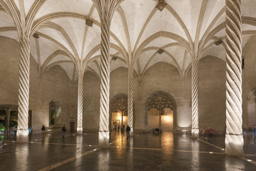 Inside the old Gothic building in Palma, Mallorca © Sebas
