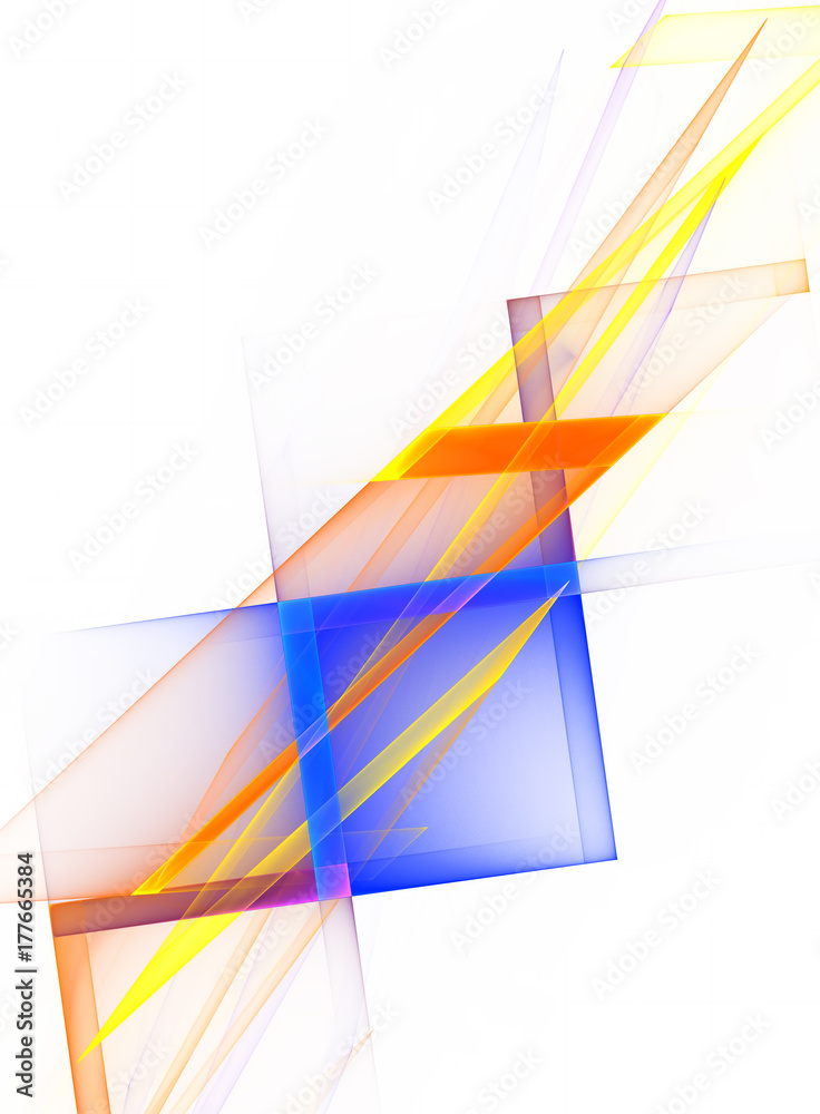 Poster geometry. abstract color geometric background