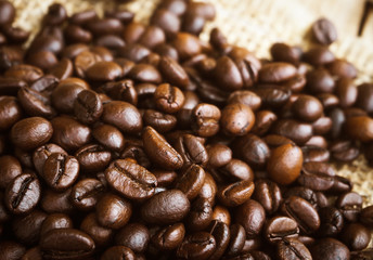 coffee beans for background