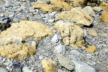 Stony beach