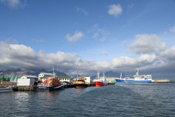 Hafen von H&ouml;fn, Island