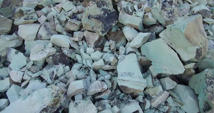Zeolite gravel texture. Adsorbent materials. gravel crushed stone 
