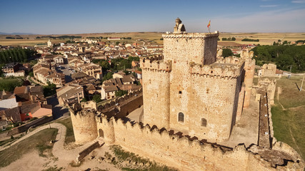 Turegano village in Segovia, Spain