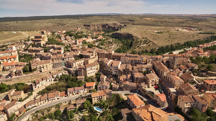 Fototapeta na wymiar Sepulveda village in Segovia province, Spain