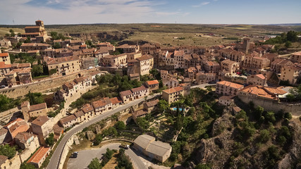Fototapeta na wymiar Sepulveda village in Segovia province, Spain