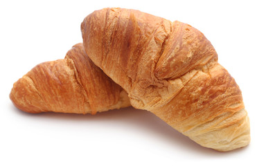 Closeup of tasty croissant