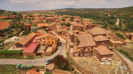 Madriguera village in Segovia province, Spain