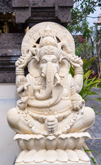Fototapeta na wymiar Ganeha Statue in Bali, Indonesia