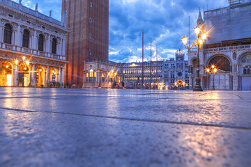 Piazza San Marco in the night