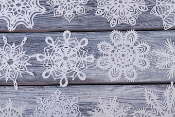 Diversity of paper snowflakes
