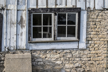 Vintage Barn Window