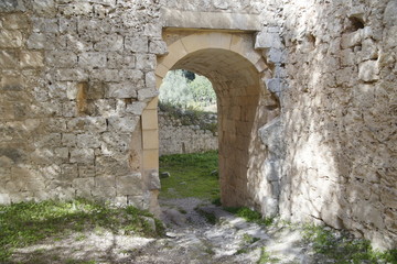 Porta di accesso e mura della Citta Noto Antica