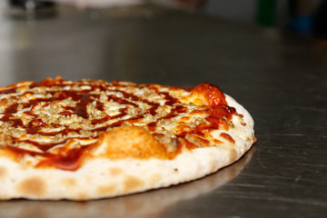 Pizza en horno