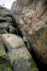 Rocks of Devil's Head Lookout