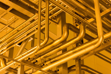 Pipes for technical use in the industrial plant area
