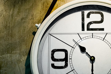 Alarm Clock on the wall