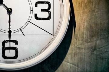 Alarm Clock on the wall