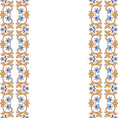 Decorative frame with ornament for greeting, announcement, invitation